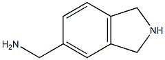 isoindolin-5-ylmethanamine 结构式