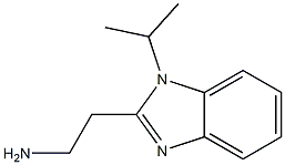 2-(1-异丙基-1H-苯并[D]咪唑-2-基)乙胺 结构式