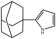 2-(金刚烷-1-基)-1H-吡咯 结构式