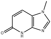 1,4-Dihydro-1-methyl-5H-imidazo[4,5-b]pyridin-5-one 结构式