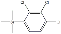 trimethyl-(2,3,4-trichlorophenyl)silane 结构式