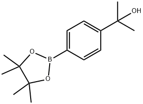 4-(2-羟基-2-丙基)苯硼酸频哪醇酯 结构式