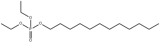 Phosphoricacid, dodecyl diethyl ester 结构式