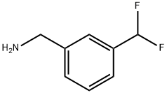 3-二氟甲基苯甲胺 结构式
