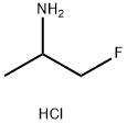1-氟丙烷-2-氨基盐酸盐 结构式