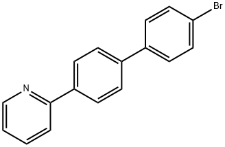 2-(4'-bromobiphenyl-4-yl)pyridine 结构式