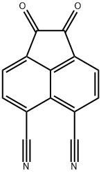 1,2-二氧代-1,2-二氢苊-5,6-二甲腈 结构式