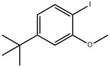 4-(叔丁基)-1-碘-2-甲氧基苯 结构式