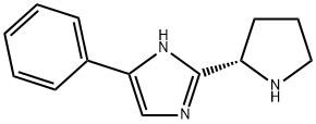 (S)-5-PHENYL-2-(PYRROLIDIN-2-YL)-1H-IMIDAZOLE 结构式