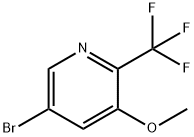 5-溴-3-甲氧基-2-(三氟甲基)吡啶 结构式