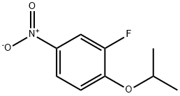 2-氟-1-异丙氧基-4-硝基苯 结构式