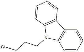 9H-Carbazole, 9-(3-chloropropyl)- 结构式