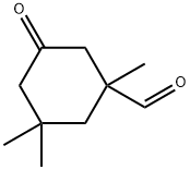 1,3,3-trimethyl-5-oxocyclohexane-1-carbaldehyde 结构式
