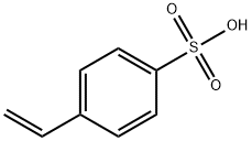 Benzenesulfonic acid, 4-ethenyl- 结构式