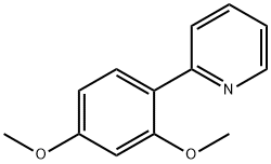 2-(2,4-Dimethoxy-phenyl)-pyridine 结构式