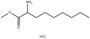 2-氨基壬酸甲酯盐酸盐 结构式