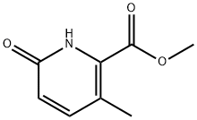 1,6-二氢-3-甲基-6-氧代-2-吡啶羧酸甲酯 结构式