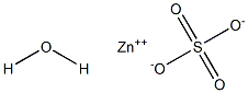 Zinc sulfate monohydrate 结构式