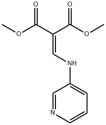 1,3-dimethyl 2-{[(pyridin-3-yl)amino]methylidene}propanedioate 结构式