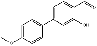 3-羟基-4'-甲氧基-[1,1'-联苯]-4-甲醛 结构式