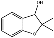 2,2-DIMETHYL-2,3-DIHYDROBENZOFURAN-3-OL 结构式