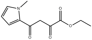 ethyl 4-(1-methyl-1H-pyrrol-2-yl)-2,4-dioxobutanoate 结构式