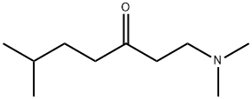1-(二甲基氨基)-6-甲基庚-3-酮 结构式
