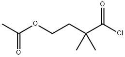 4-ACETYLOXY-2,2-DIMETHYLBUTYRYLCHLORIDE 结构式