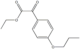 Ethyl 4-n-propoxybenzoylformate 结构式