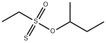 Ethanesulfonothioic acid, S-butyl ester 结构式
