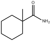 1-甲基环己烷-1-甲酰胺 结构式