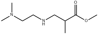 methyl 3-{[2-(dimethylamino)ethyl]amino}-2-methylpropanoate 结构式