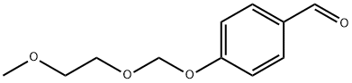 4-((2-甲氧基乙氧基)甲氧基)苯甲醛 结构式