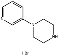 1-(3-pyridinyl)piperazine dihydrobromide 结构式