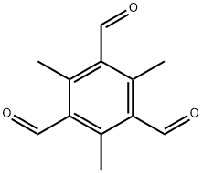 2,4,6-三甲基苯-1,3,5-三甲酰基 结构式