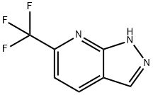 6-(TRIFLUOROMETHYL)-1H-PYRAZOLO[3 4-B]PYRIDINE 结构式