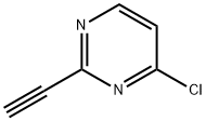 4-氯-2-乙炔基嘧啶 结构式
