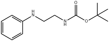 tert-Butyl (2-(phenylamino)ethyl)carbamate 结构式