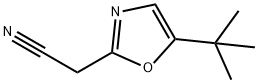 (5-tert-Butyl-oxazol-2-yl)-acetonitrile 结构式