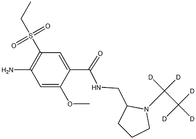 氨磺必利杂质 结构式