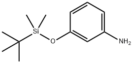Benzenamine, 3-[[(1,1-dimethylethyl)dimethylsilyl]oxy]- 结构式