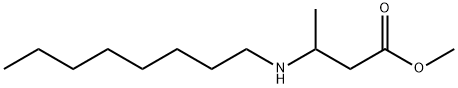methyl 3-(octylamino)butanoate 结构式