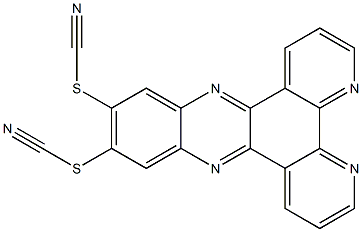 DPPZ(SCN)2 结构式
