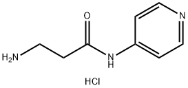 3-amino-N-(pyridin-4-yl)propanamide dihydrochloride 结构式