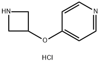 4-(氮杂环丁烷-3-基氧基)吡啶二盐酸盐 结构式