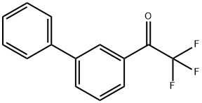 1-([1,1-BIPHENYL]-3-YL)-2,2,2-TRIFLUOROETHANONE 结构式