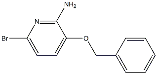 3-(苄氧基)-6-溴吡啶-2-胺 结构式