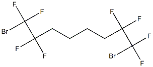 1,8-二溴-1,1,2,2,7,7,8,8-八氟正辛烷 结构式