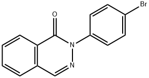 2-(4-溴-苯基)-2H-二氮杂萘-1-酮 结构式