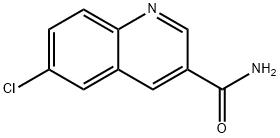 6-Chloroquinoline-3-carboxamide 结构式